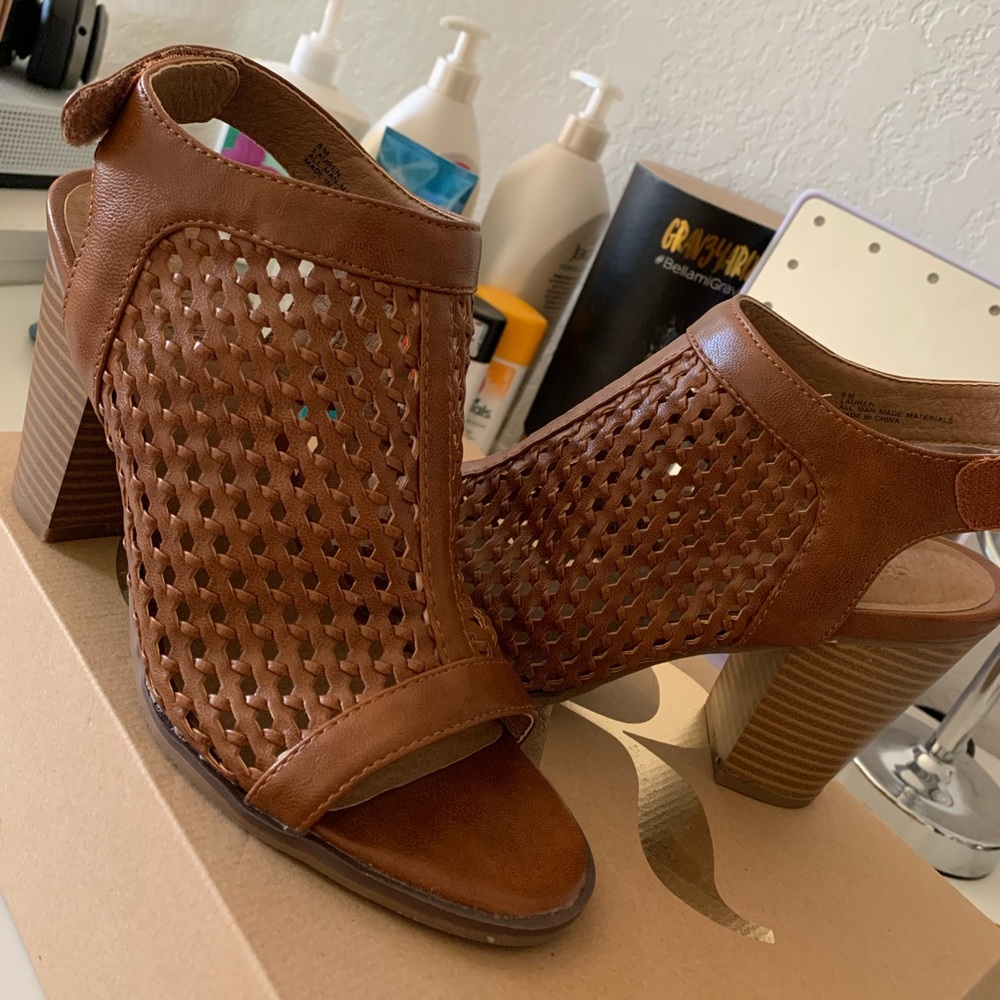 Velcro heels